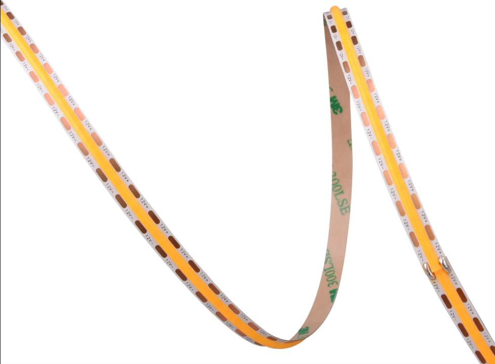 Slim COB LED Strip - ultra thin 5mm COB LED Strip 400 led/m 10mm cuttable